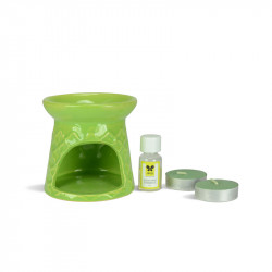 IRIS FRAGRANCE VAPORIZER SET - LEMON GRASS